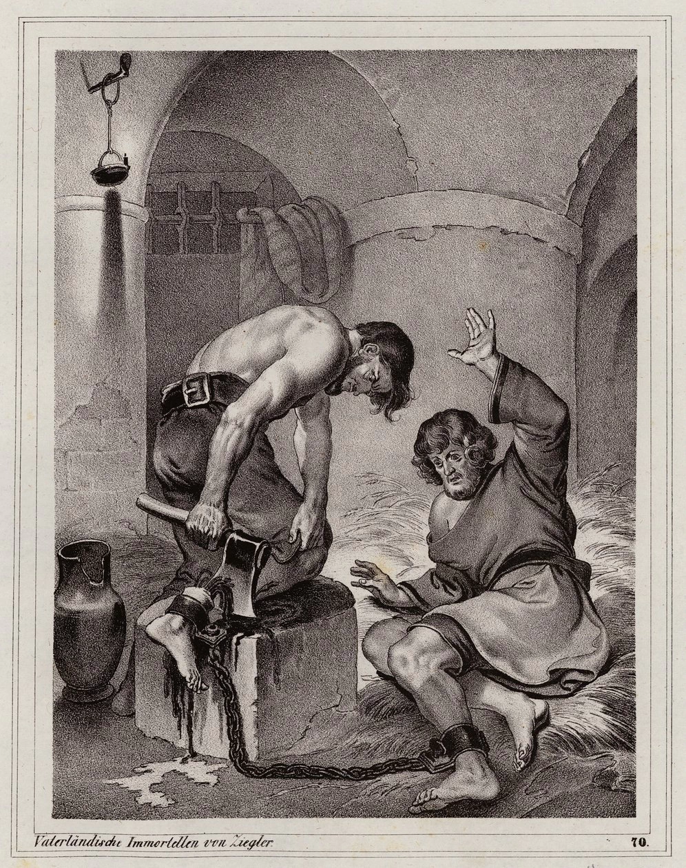 Peter Johann Nepomuk Geiger - Fuga di Andreas Budiats, scudiero di Emerich von Lowenstein